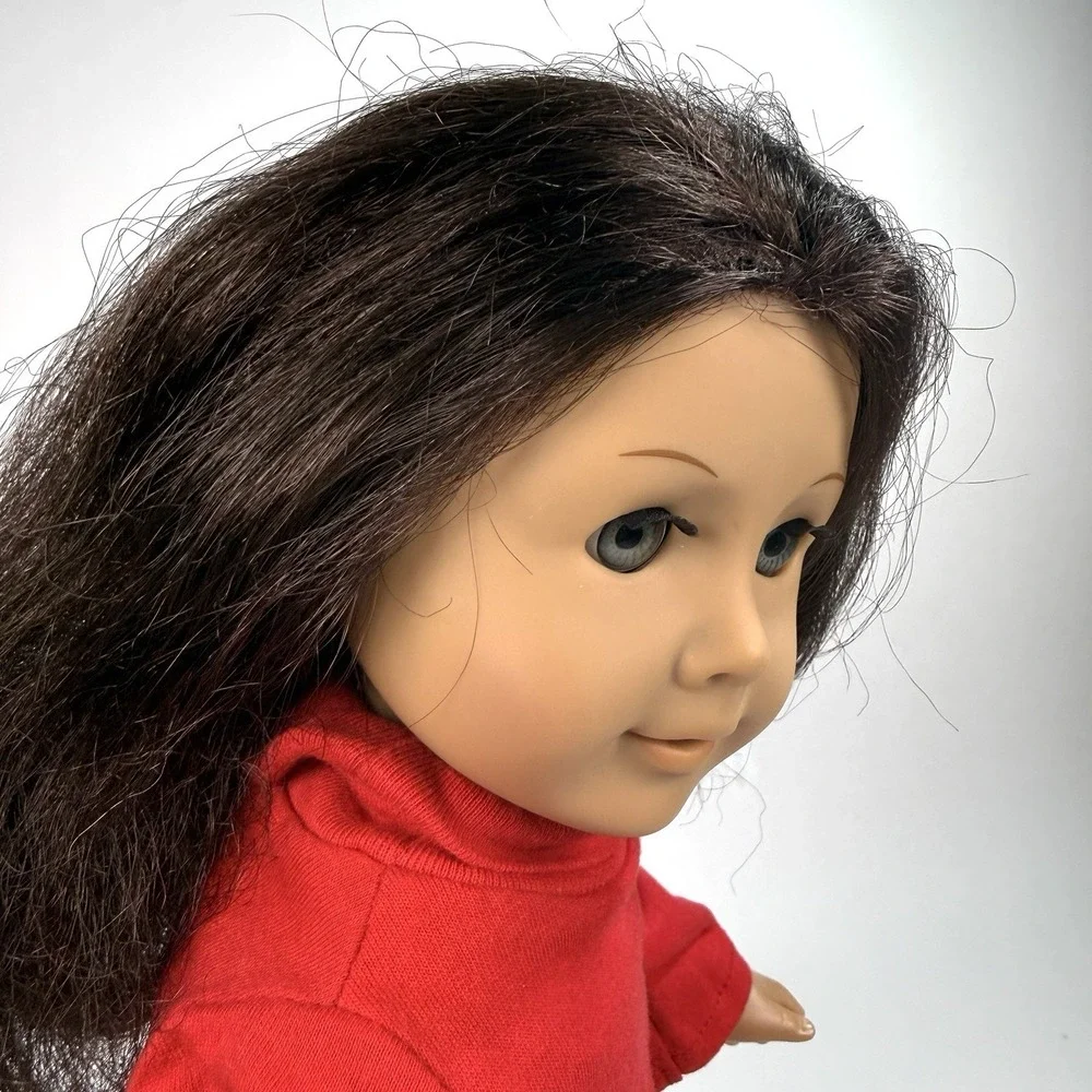 American Girl Ruthie Smithens Doll Blue Eyes Long Brown Hair 18